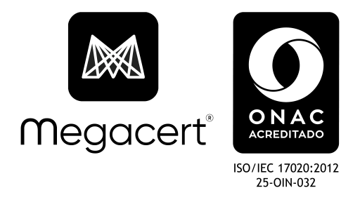 megacert - ONAC acreditado ISO/IEC 17020:2012 25-OIN-032